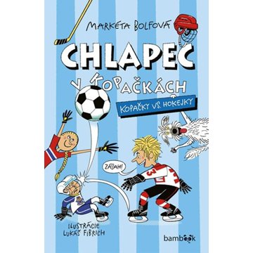 

Chlapec v kopačkách: Kopačky vs. hokejky