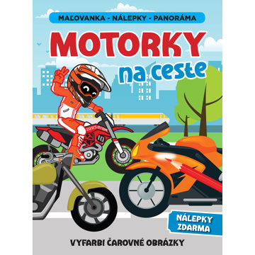 

Motorky na ceste panoráma: Vyfarbi čarovné obrázky