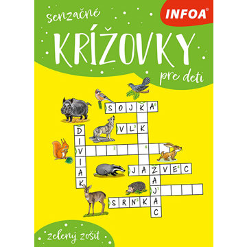 

Senzačné krížovky pre deti: zelený zošit