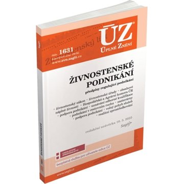 

ÚZ 1631 Živnostenské podnikání