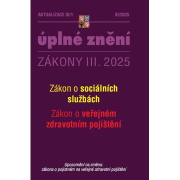 

Aktualizace O sociálních službách, o veřejném zdravotním