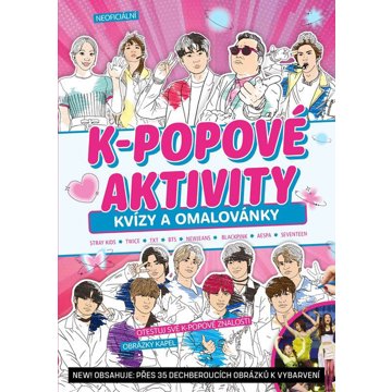 

K-popové aktivity: Kvízy a omalovánky