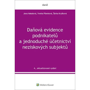 

Daňová evidence podnikatelů a jednoduché účetnictví neziskových subjektů
