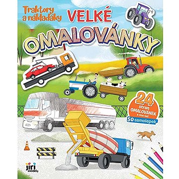 

Velké omalovánky Traktory a náklaďáky