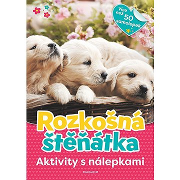 

Aktivity s nálepkami Rozkošná štěňátka