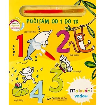

Malování vodou Počítám od 1 do 10