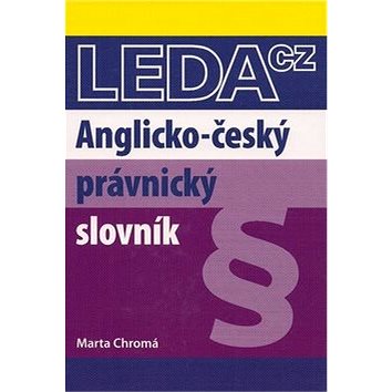 

Anglicko-český právnický slovník