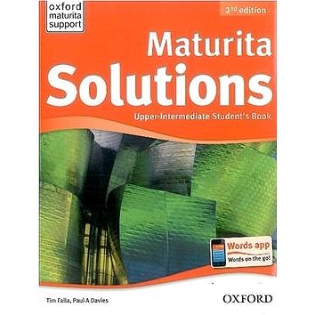 

Maturita Solutions Upper-intermediate Student's Book Czech Edition: 2nd Edition