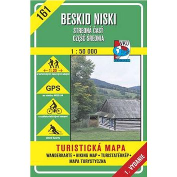 

Beskid Niski Stredná časť 1:50 000: 161 Turistická mapa