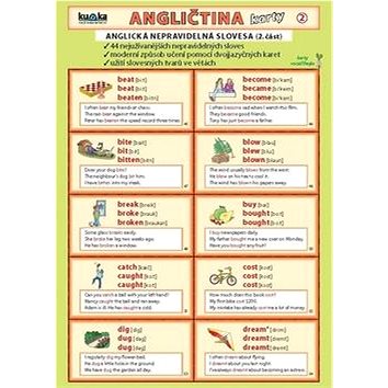 

Angličtina karty 2 - nepravidelná slovesa
