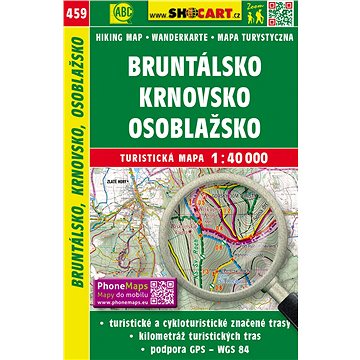 Bruntálsko, Krnovsko, Osoblažsko 1:40 000: SC 459 - Kniha
