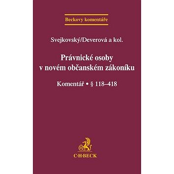 

Právnické osoby v novém občanském zákoníku: Komentář