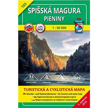

Spišská Magura, Pieniny 1:50 000: 103 Turistická mapa