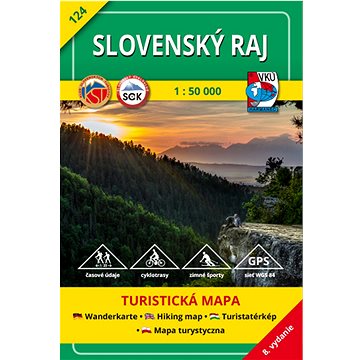 

Slovenský raj 1 : 50 000: 124 Turistická mapa