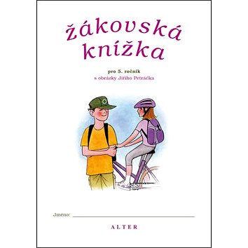 

Žákovská knížka pro 5. ročník s obrázky Jiřího Petráčka