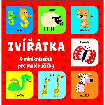 

Zvířátka 9 miniknížeček pro malé ručičky