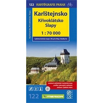 

Karlštejnsko Křivoklátsko Slapy: Cyklomapa 122