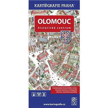 

Olomouc Historické centrum: Kreslený plán
