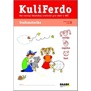 

KuliFerdo Grafomotorika: Pracovný zošit 3