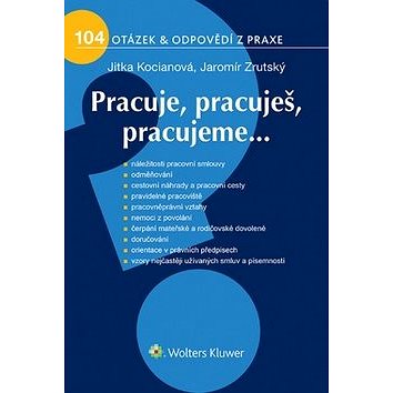 

Pracuje, pracuješ, pracujeme...: 104 otážek a odpovědí z praxe