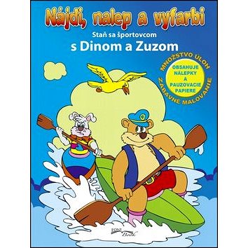 

Nájdi, nalep a vyfarbi Staň sa športovcom s Dinom a Zuzom