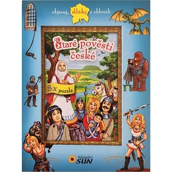 

Staré pověsti české: objevuj, skládej a obkresli