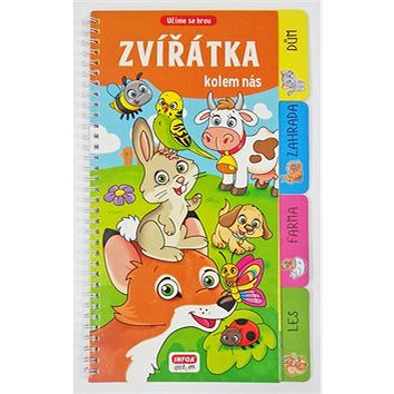 

Kniha Zvířátka kolem nás