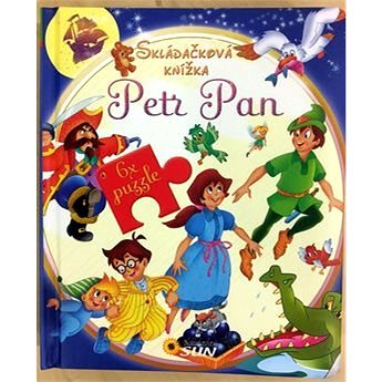 

Kniha Skládačková knížka Petr Pan: 6x puzzle
