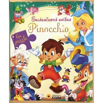 

Kniha Skládačková knížka Pinocchio: 6x puzzle