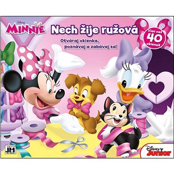 

Minnie Nech žije ružová: Otváraj okienka, poznávaj a zabávaj sa!