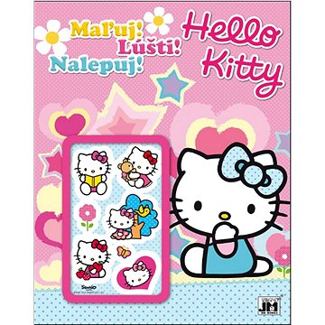 Maľuj Lúšti Nalepuj! Hello Kitty - Kniha