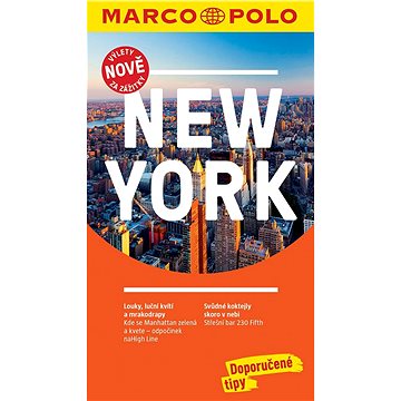 

New York: Průvodce s cestovním atlasem a přiloženou mapou