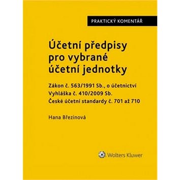 

Účetní předpisy pro vybrané účetní jednotky
