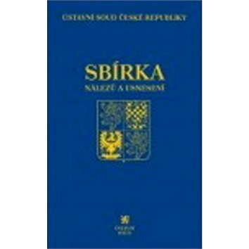 

Sbírka nálezů a usnesení ÚS ČR: svazek 78