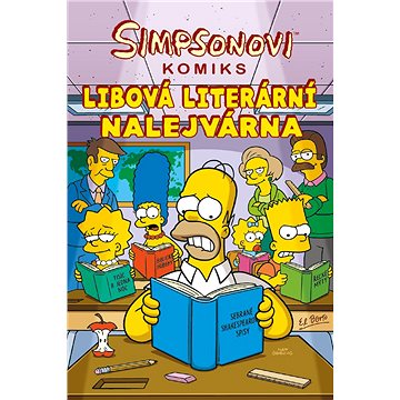 Simpsonovi Libová literární nalejvárna - Kniha
