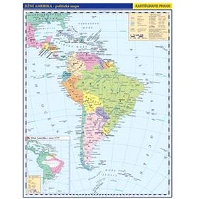 

Jižní Amerika Obecně příruční politická mapa: 1 : 33 000 000