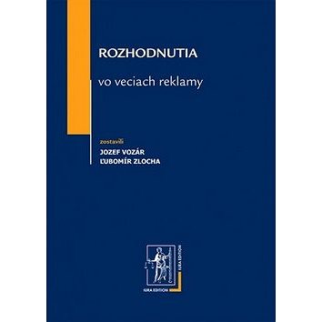 

Rozhodnutia vo veciach reklamy