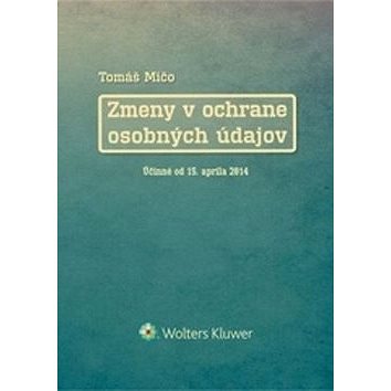 

Zmeny v ochrane osobných údajov