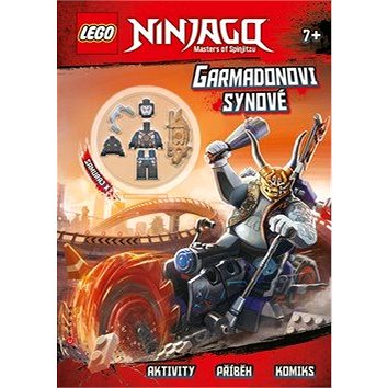 LEGO NINJAGO Garmadonovi synové: Aktivity, příběhy, komiks, minifigurka - Kniha