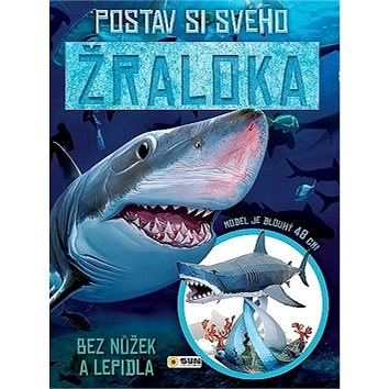 

Postav si svého žraloka bez nůžek a lepidla: Model je dlouhý 48 cm