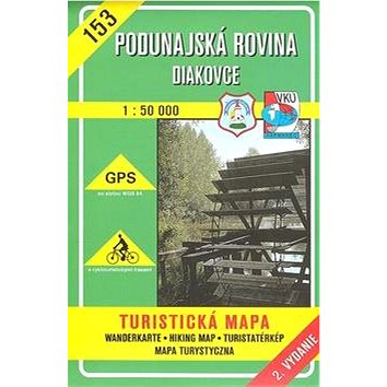 

Poddunajská rovina Diakovce 1:50 000: 153 Turistická mapa