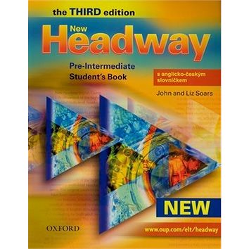 

New Headway Pre-Intermediate Third edition Student´s Book with czech wordlist