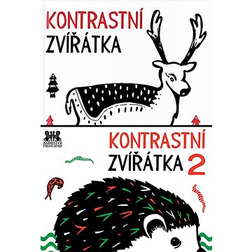 

Leporela pro miminka Kontrastní zvířátka 1 a 2