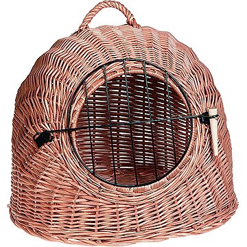 

Flamingo Willow Proutěný košík pro kočky 2v1 50 cm
