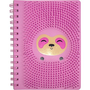 FLEXIO A5 s kroužkovou vazbou a silikonovými deskami, 80 listů, lenochod