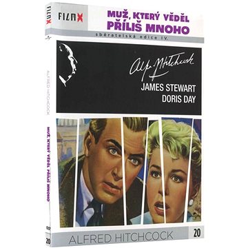 

Muž, který věděl příliš mnoho - DVD - edice Film X