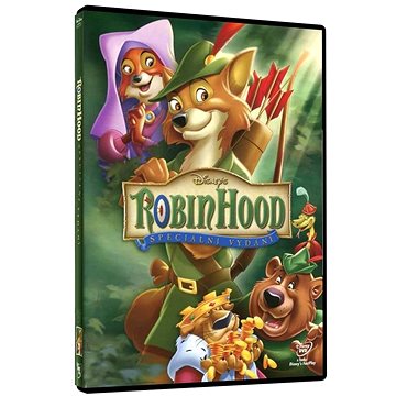 

Robin Hood - DVD - Disney - animovaný
