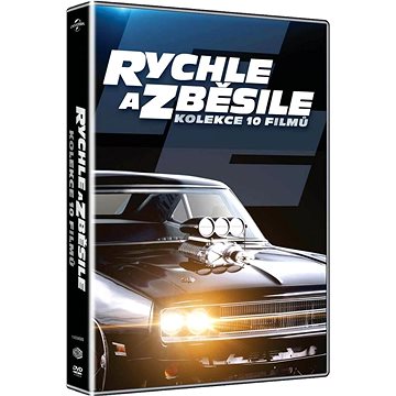 

Rychle a zběsile kolekce 1-10 10 DVD