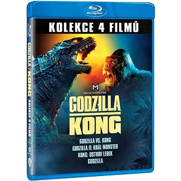 

Godzilla + Kong kolekce - 4 blu-ray