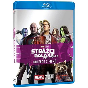 

Strážci Galaxie kolekce 1-3 - 3 blu-ray